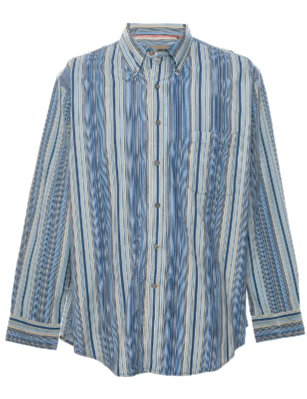 St John's Bay Corduroy Shirt - L Sophisticated Men's French