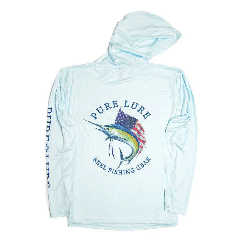 Sail Salute LS Performance Hoody Sporty Men's Athleisure 