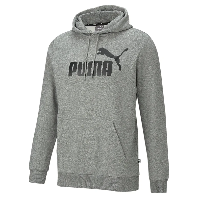 PUMA Men's Essentials Big Logo Hoodie Traditional Men's Wool