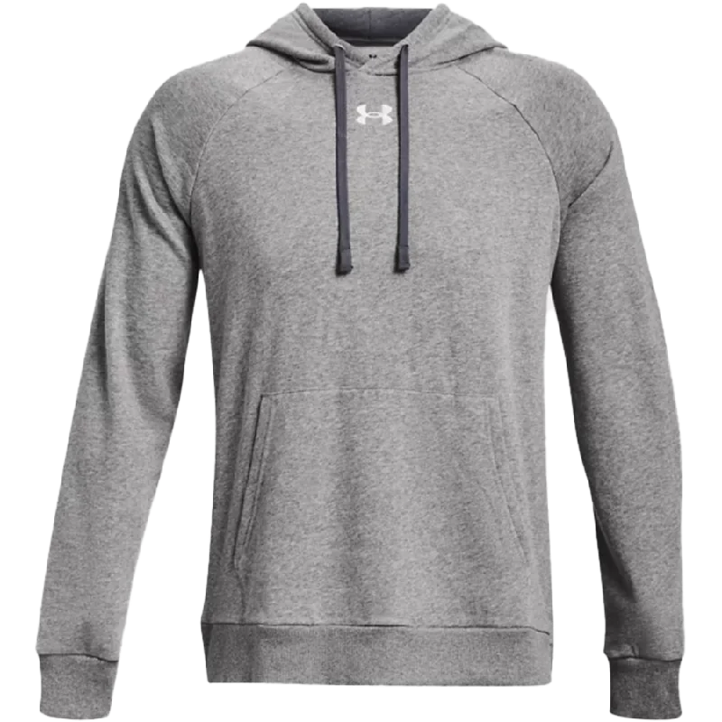 Men's Rival Fleece Pullover Hoodie Athletic Men's Compression