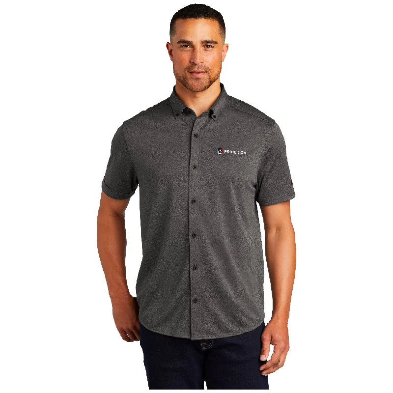 OGIO Gravitate Full-Button Polo Sophisticated Men's French