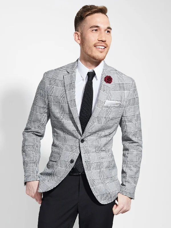 Men's Maxwell Blazer - Glen Plaid Gym