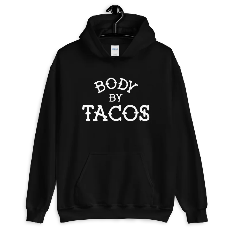 Body By Tacos Pullover Hoodie Refined Men's European