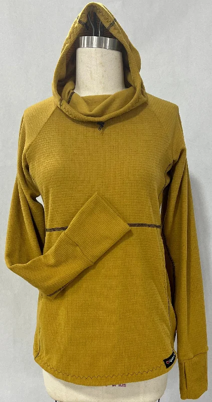 Men's Hoodie - Mustard Sleek Men's Metallic