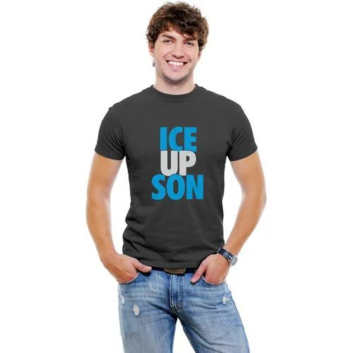 Ice Up Son Men T-shirt Athletic Men's High