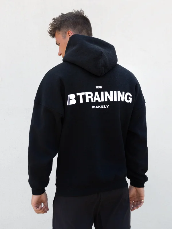 Apex Training Hoodie - Black Modern Men's 