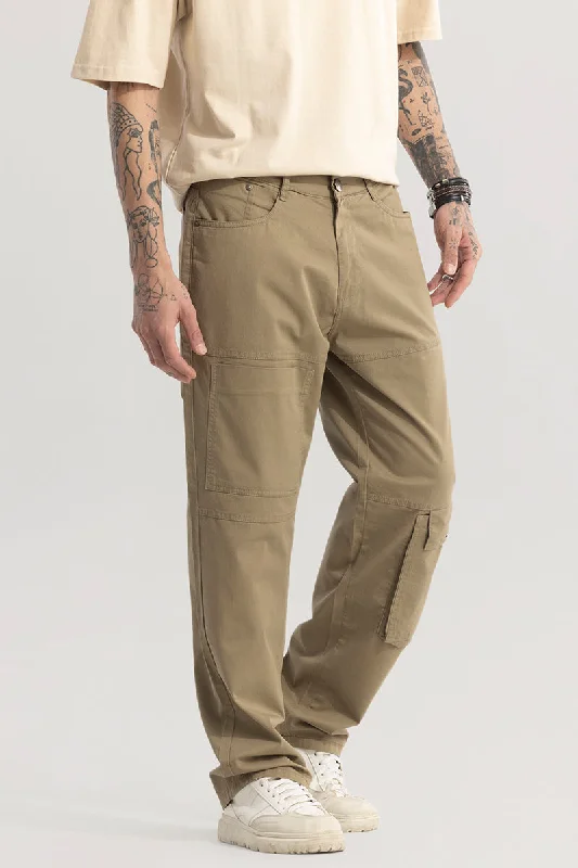 Trekker Beige Cargo Pant Bold Men's Animal