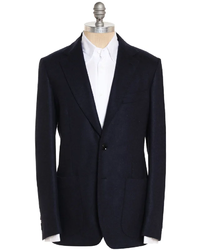 Midnight Blue Sportcoat Hip Men's Retro