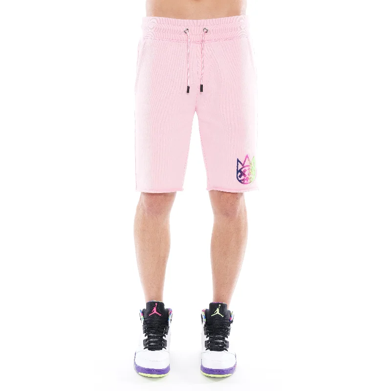 SWEATSHORT IN CANDY PINK Tailored