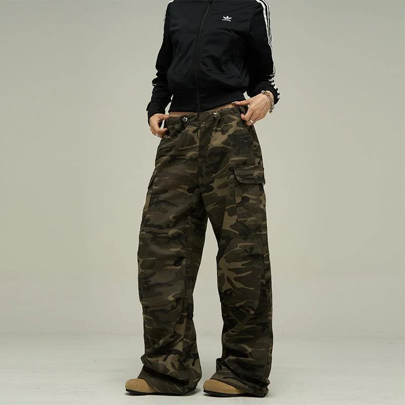 Classic Camouflage Cargo Pants Traditional Men's Country