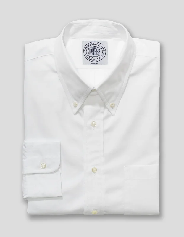 WHITE BROADCLOTH DRESS SHIRT Dynamic Men's High