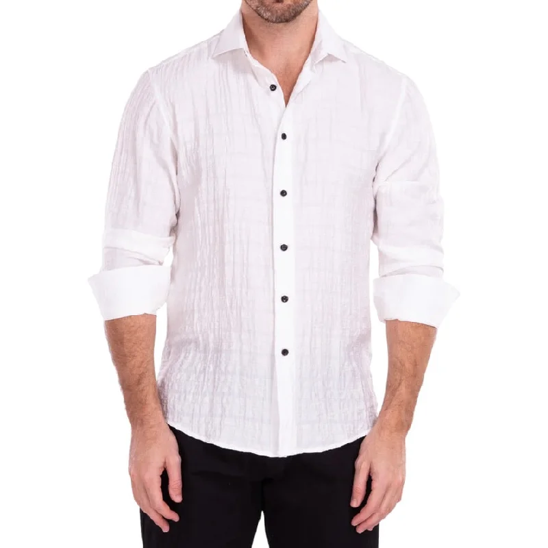 BC COLLECTION: LS Dress Shirt 22220105 Elegant Men's Cashmere