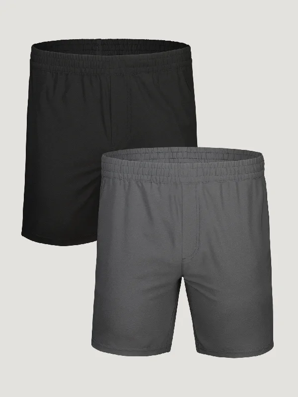 Foundation Stretch Performance Shorts 2-Pack Unique Men's Upcycled