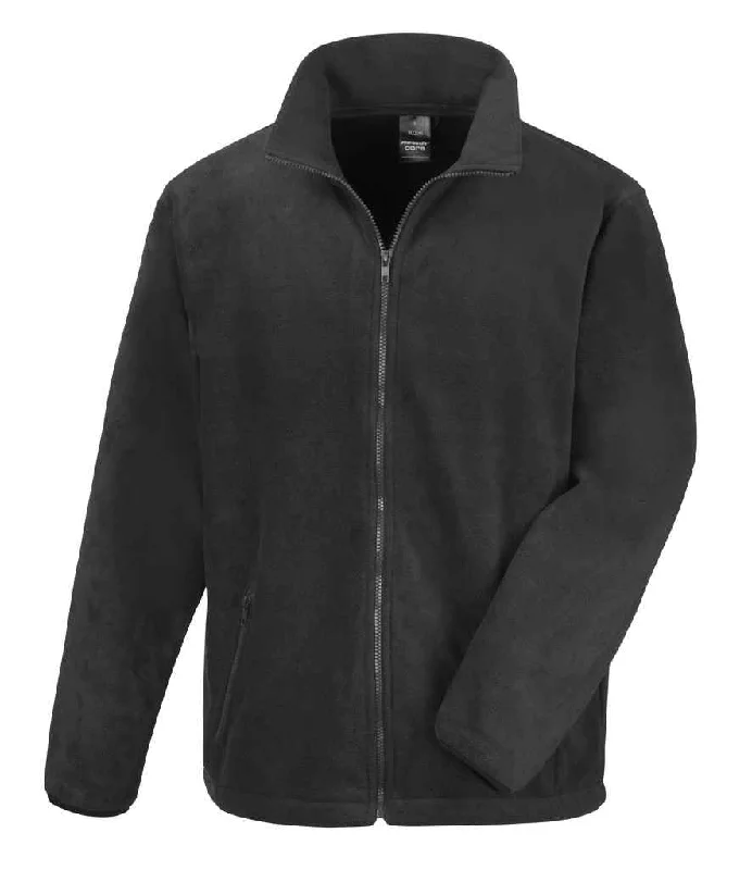 Result Core Fleece Jacket | Black Refined Men's Velvet