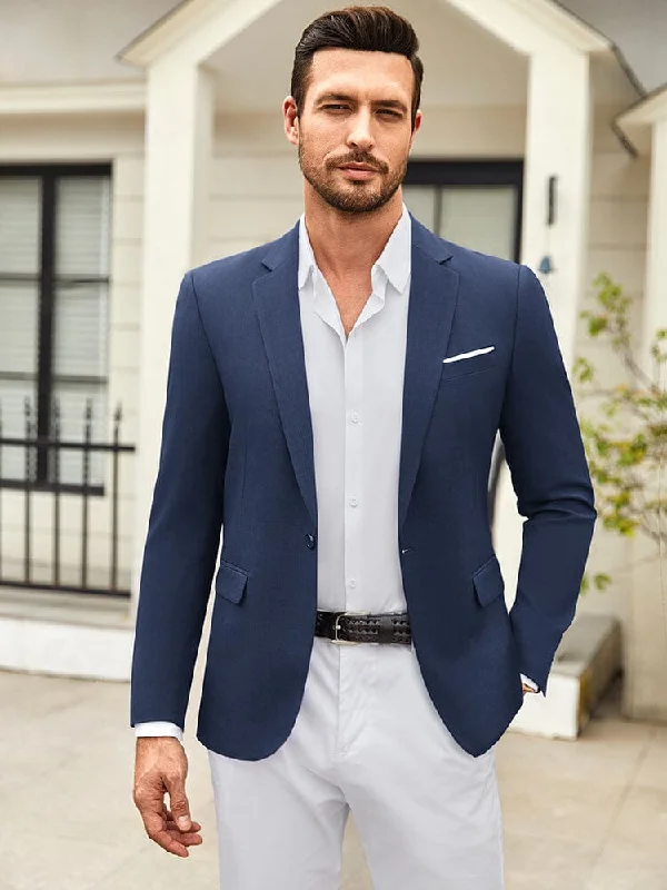 Casual One Button Suit Jackets (US Only) Tailored