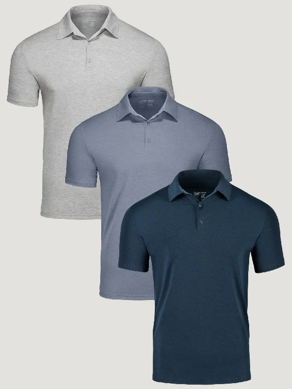 Basic Performance Polo 3-Pack Lumberjack