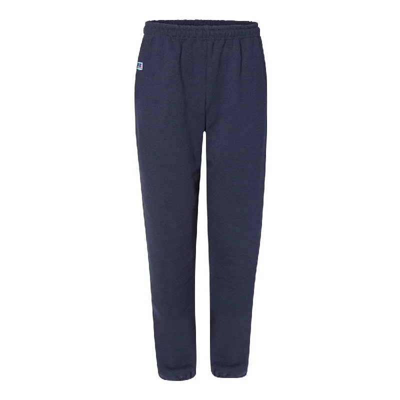 Russell Athletic Dri Power Closed Bottom Sweatpants with Pockets Rugged Men's Outdoor 