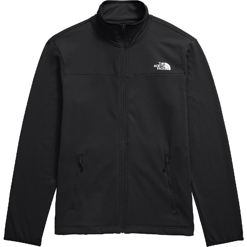 Men's Cedar Trail Grid Fleece Full Zip Refined Men's European