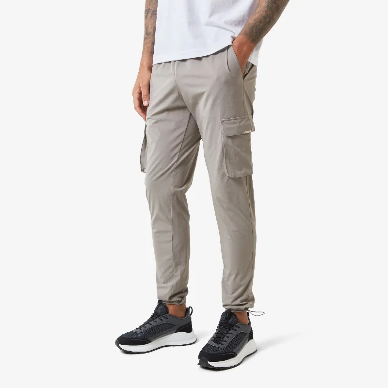 Stretch Tech Cargo Pant | Sand Masculine Men's Thick