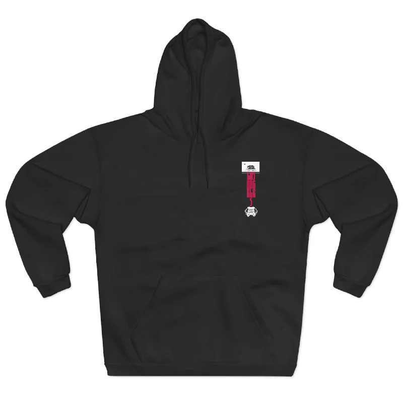 LA- Pullover Hoodie Bold Men's Statement