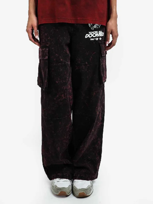 Jason You're All Doomed Cargo Pants Cozy Men's Winter