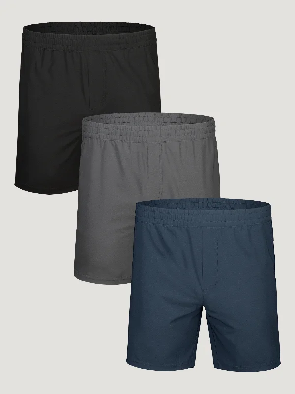 Best Sellers Stretch Performance Shorts 3-Pack Sharp Men's Italian