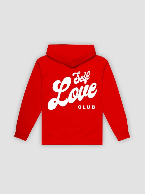 Self Love Club Hoodie - Red Gym