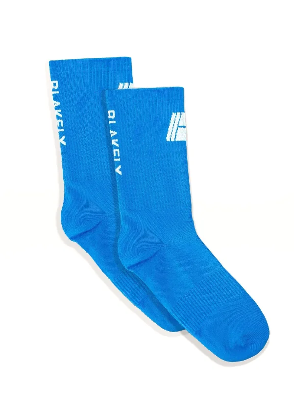 Apex Training Socks - Electric Blue Refined Men's Hand