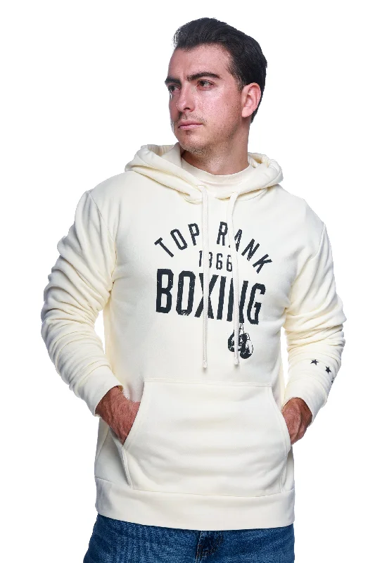 Natural Top Rank Pullover Hoodie Youthful Men's Pop