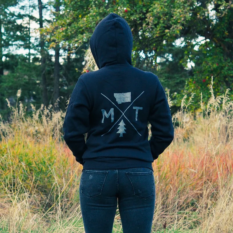 MT Logo Zip Hoodie (unisex) Luxurious Men's High