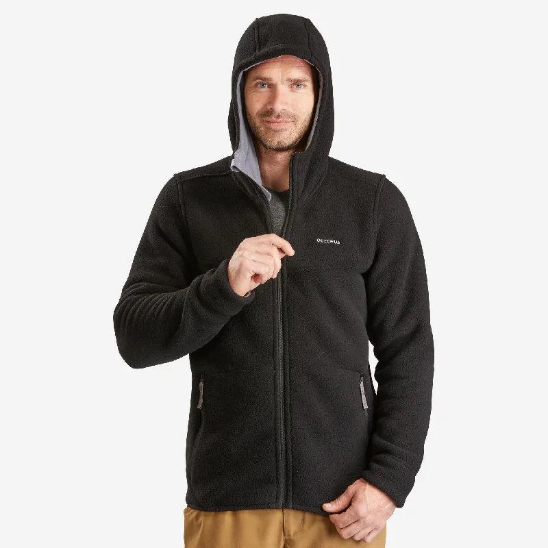 Quechua Men's Warm Hiking Fleece Jacket SH500 Organic