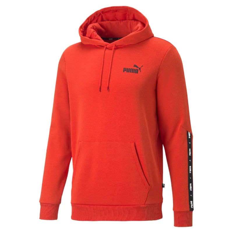 PUMA Men's Essentials+ Tape Hoodie Artistic Men's Hand