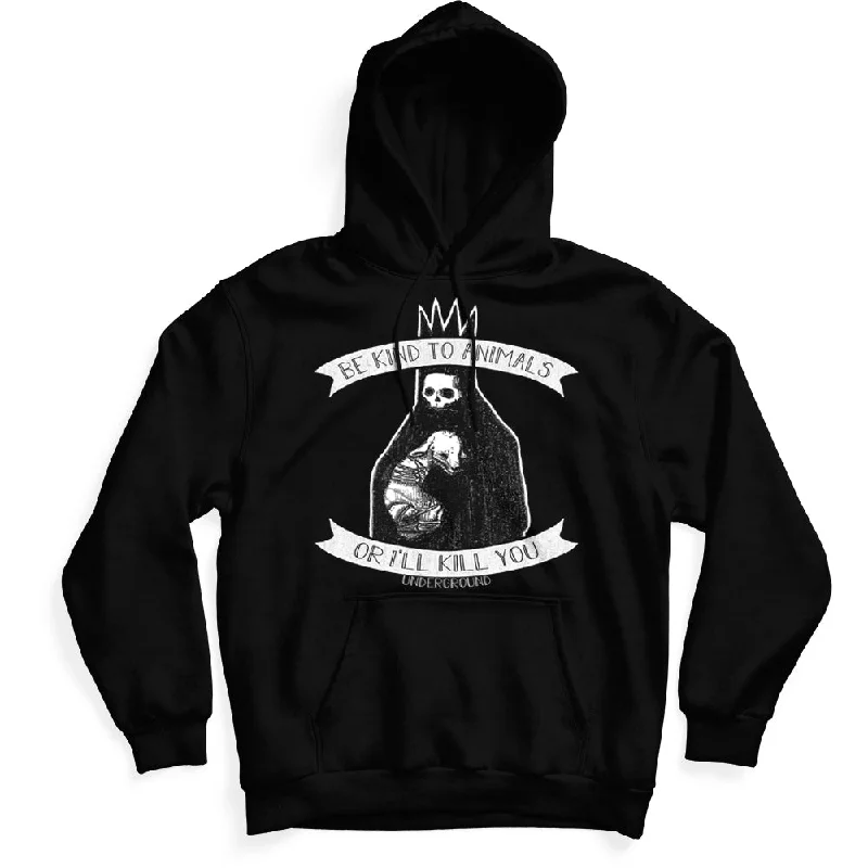 Be Kind to Animals Hoodie Classic Men's Pin