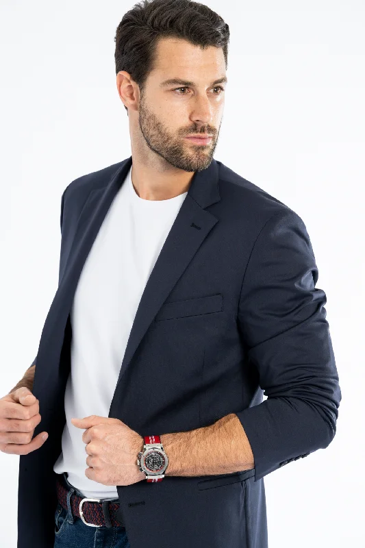 Performance Blazer // NAVY Luxurious Men's High