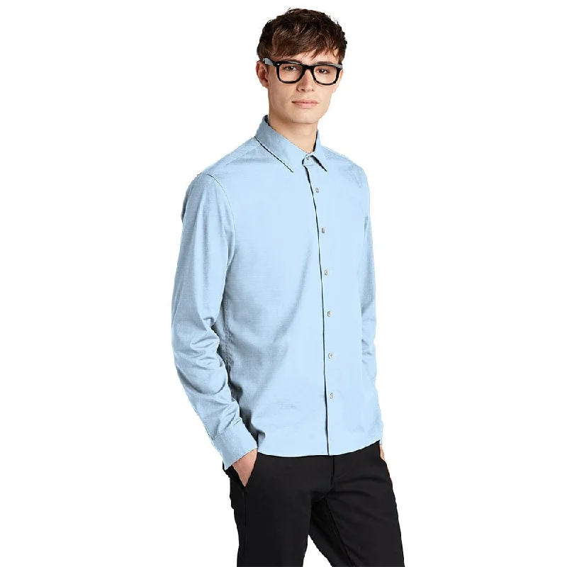 Mercer+Mettle - Men's Long Sleeve Stretch Woven Shirt Cool Men's Distressed