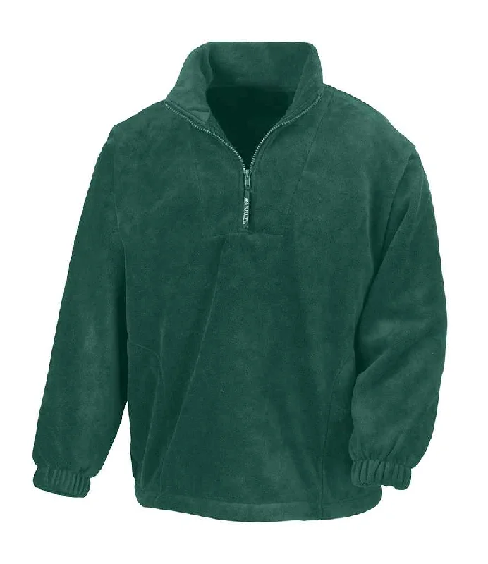 Result Polartherm™ Zip Neck Fleece | Forest Green Bohemian Men's Free