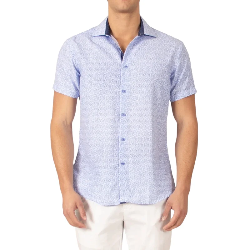 BC COLLECTION: SS Dress Shirt 222095 Modern Men's Tech