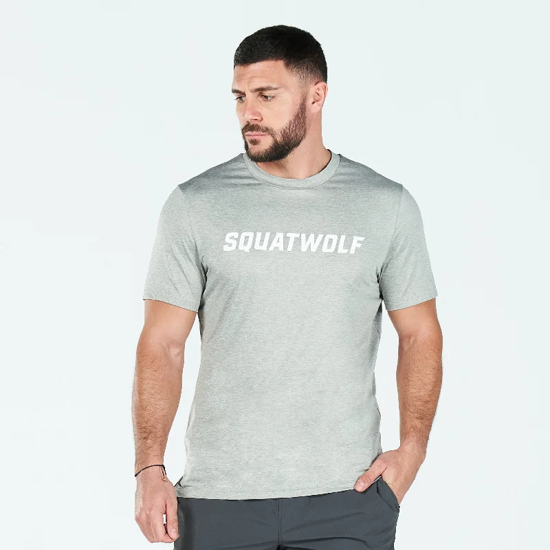 Core AeroTech Muscle Tee - Grey Marl Elegant Men's Formal 