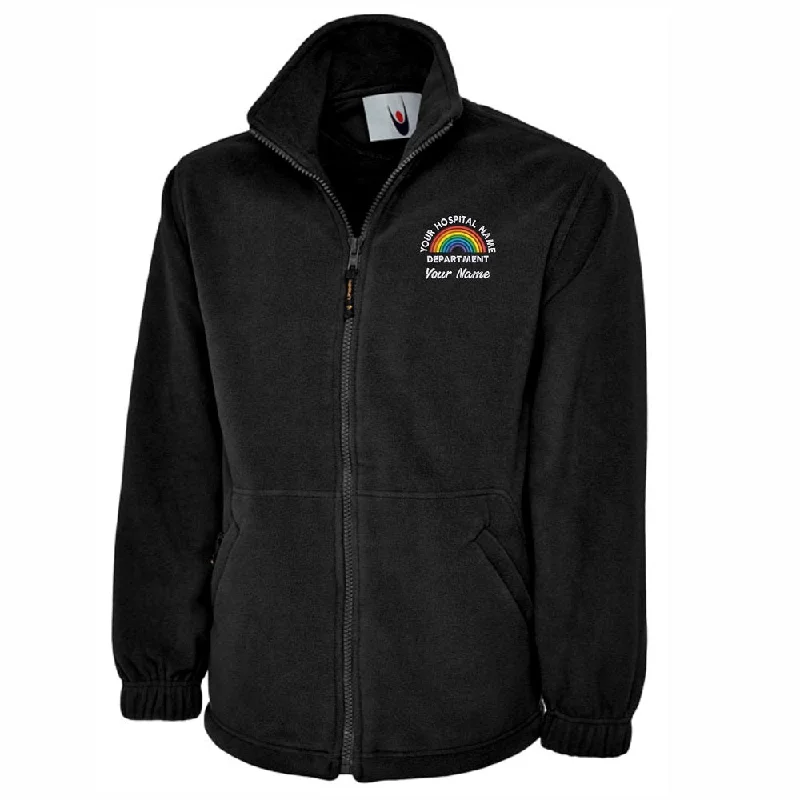 NHS Rainbow Fleece Jacket Confident Men's Power