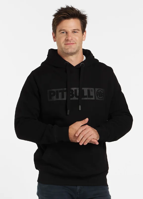 Men's Hoodie Hilltop Black Monochromatic All