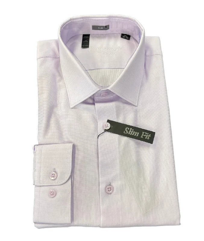 MENS SLIMMISH SHIRT 2/3 - LILAC Rugged Men's Outdoor 