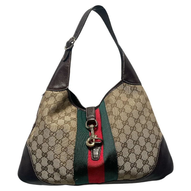 GUCCI/Hand Bag/Monogram/BEG/canvas jackie Edgy Men's Punk