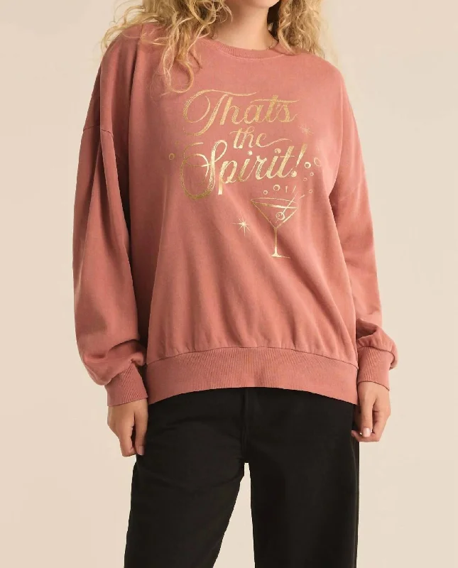 Spirit Sunday Sweatshirt Refined Men's Velvet