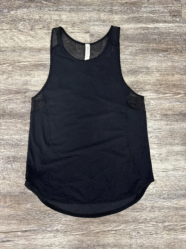 Athletic Tank Top By Lululemon In Black, Size: 4 Minimalist Men's Casual 