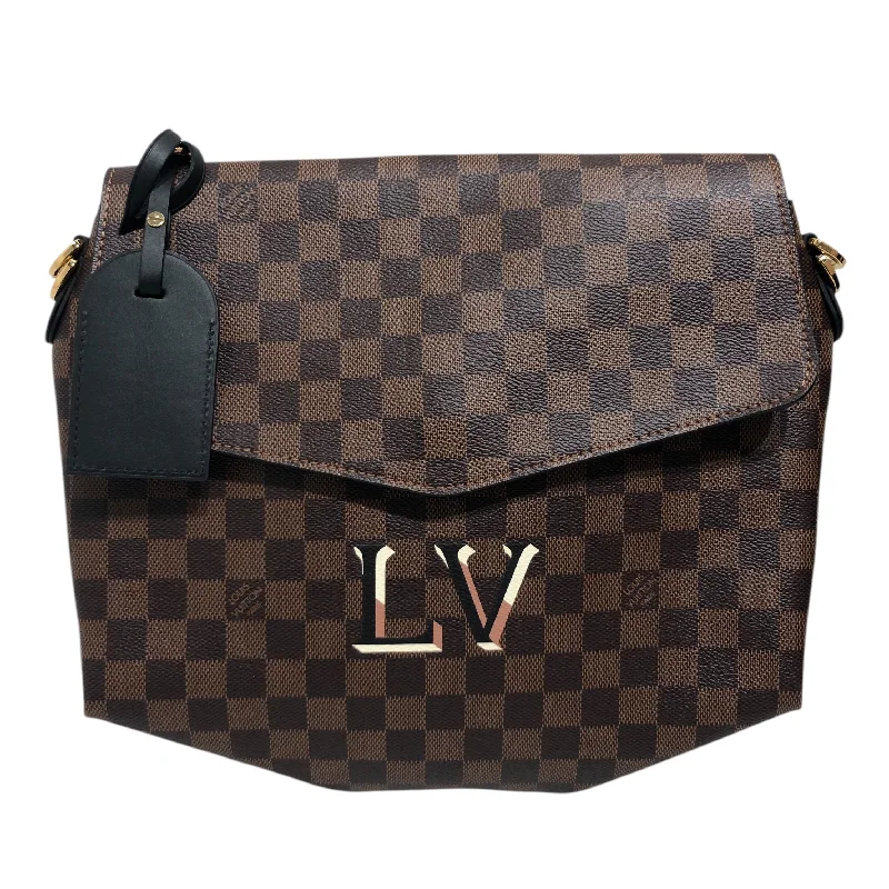 LOUIS VUITTON/Clutch Bag/All Over Print/Leather/BRW/Louis Vuitton Beaubourg Refined Men's European