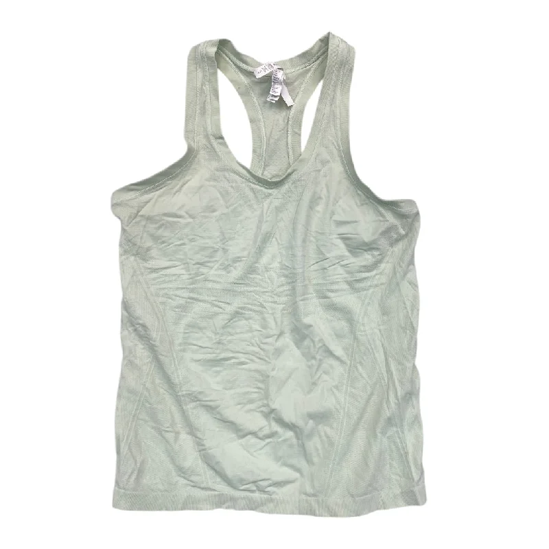 Athletic Tank Top By Athleta In Green, Size:Xl Unique Men's Upcycled