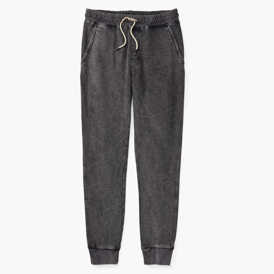 SALTAIRE SWEATPANT - BLACK Refined Men's Classic 