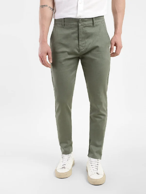 Men's Slim Tapered Fit Trousers Practical Men's Multi